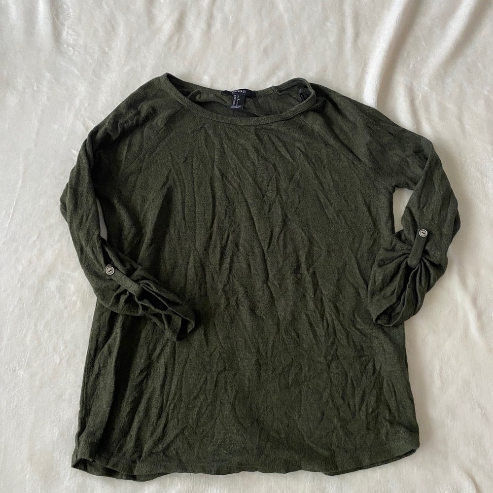 Army Green Sweater